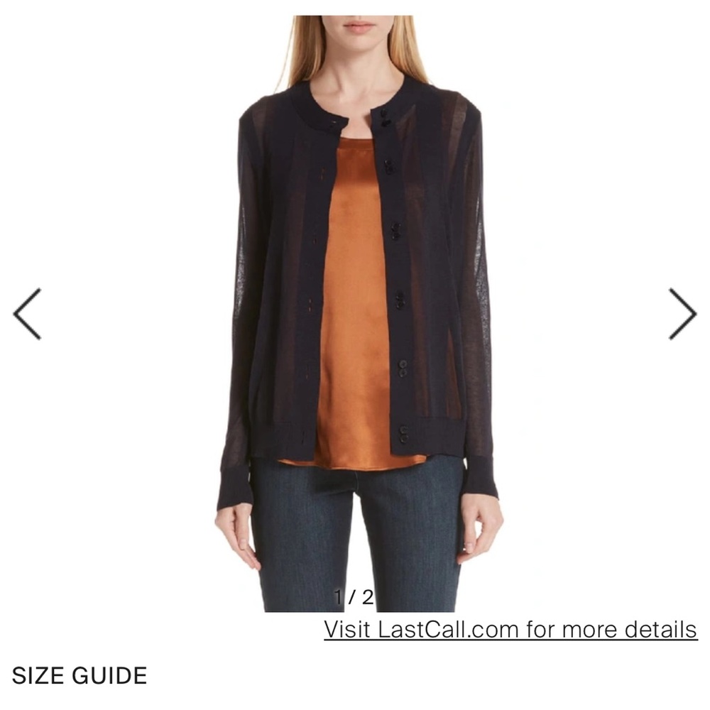 LAFAYETTE 148 sheer top